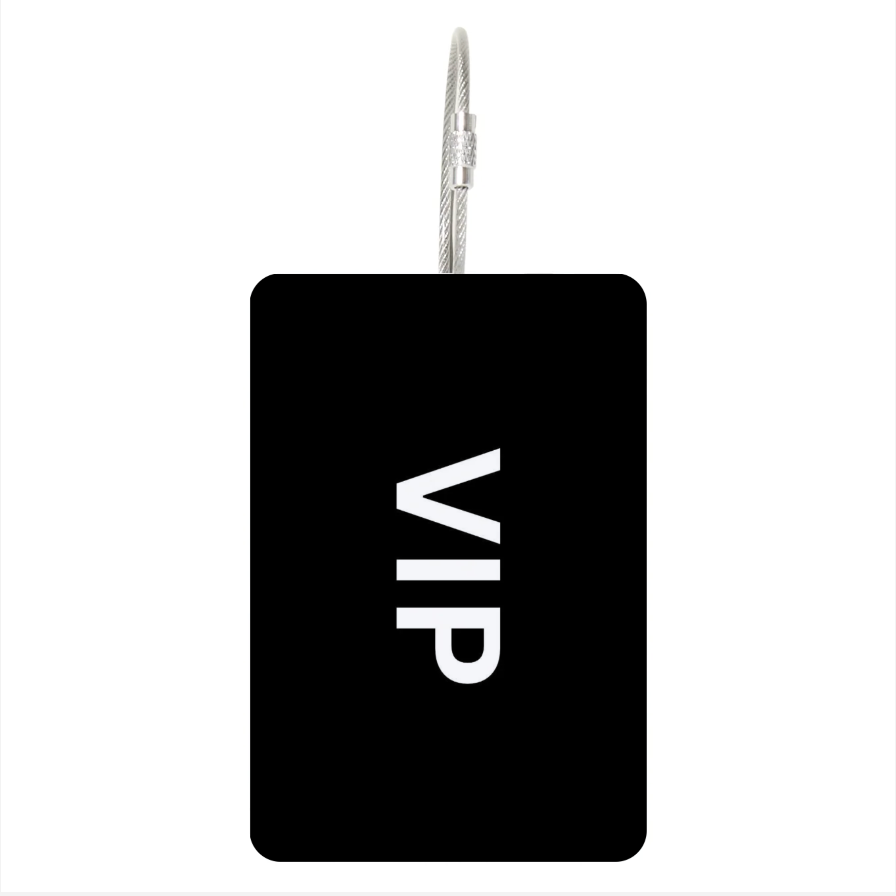 "VIP" Suitcase Tag