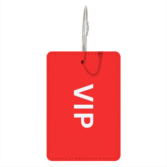 "VIP" Suitcase Tag