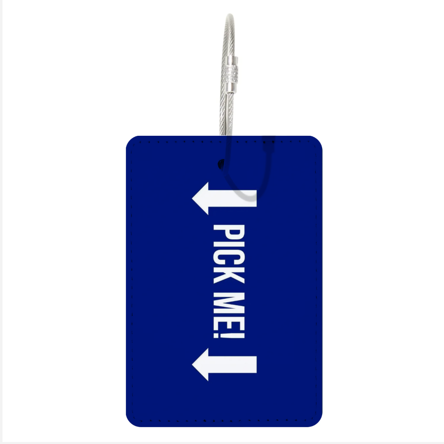 "Pick Me!" Suitcase Tag