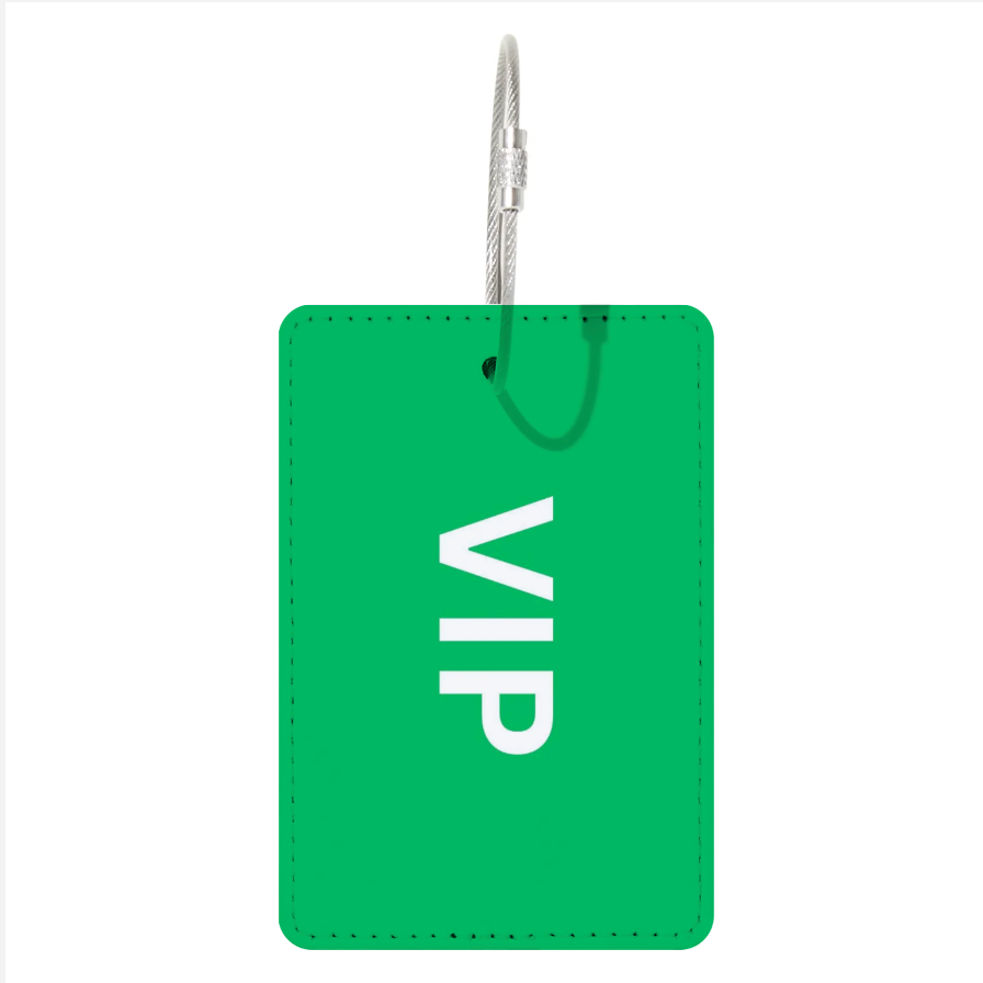 "VIP" Suitcase Tag